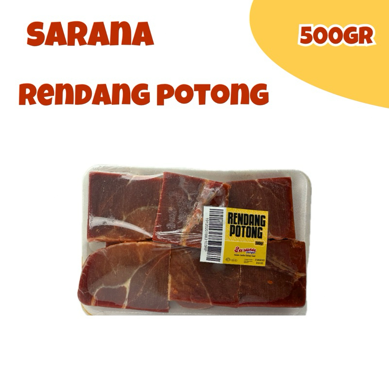 

Sarana Daging Rendang Potong 500gr//Daging Sapi