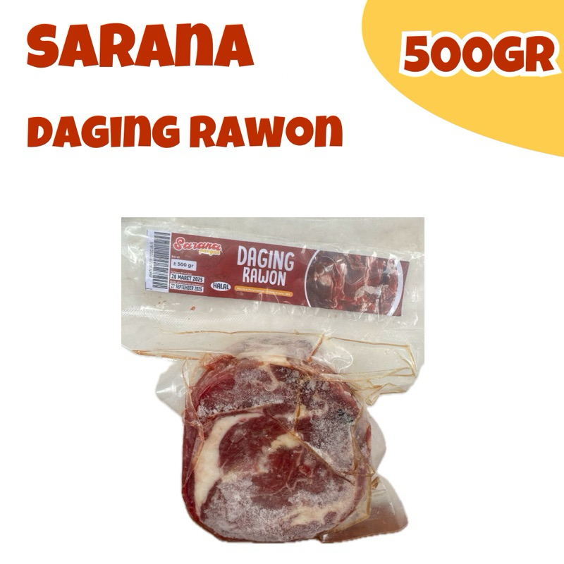 

(KHUSUS INSTAN) Sarana Daging Rawon 500gr//Daging Sapi Rawonan//Daging Sapi