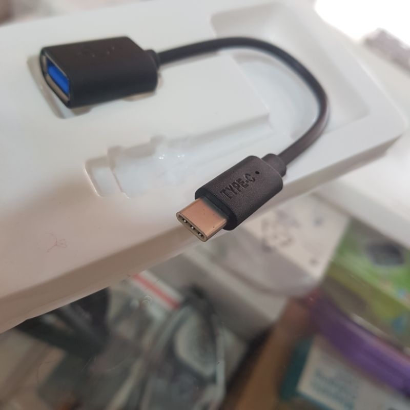 OTG Asus bisa untuk Xiaomi DLL USB C Original Ori - OTG Xioami Xiomi Mi Redmi Note USB Tipe Type C N
