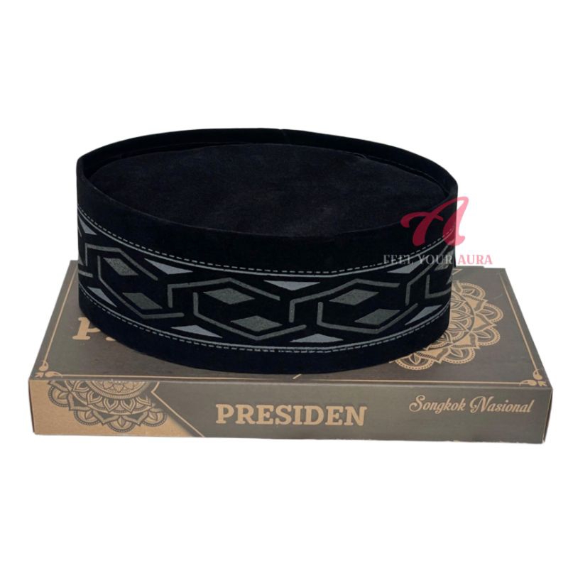 Peci Hitam Motif Batik 3D Songkok Hitam Motif Batik Murah Berkualitas Peci Hitam Songkok Hitam Kopia