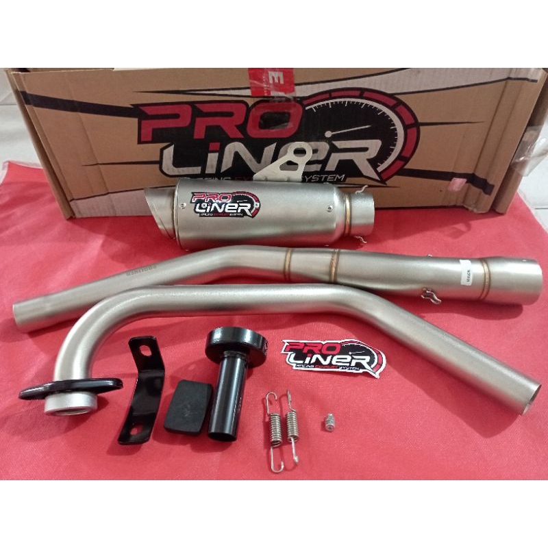 Knalpot Vixion old +dbkiller(bisa suara racing dan standa)Tipe Titan Original Proliner