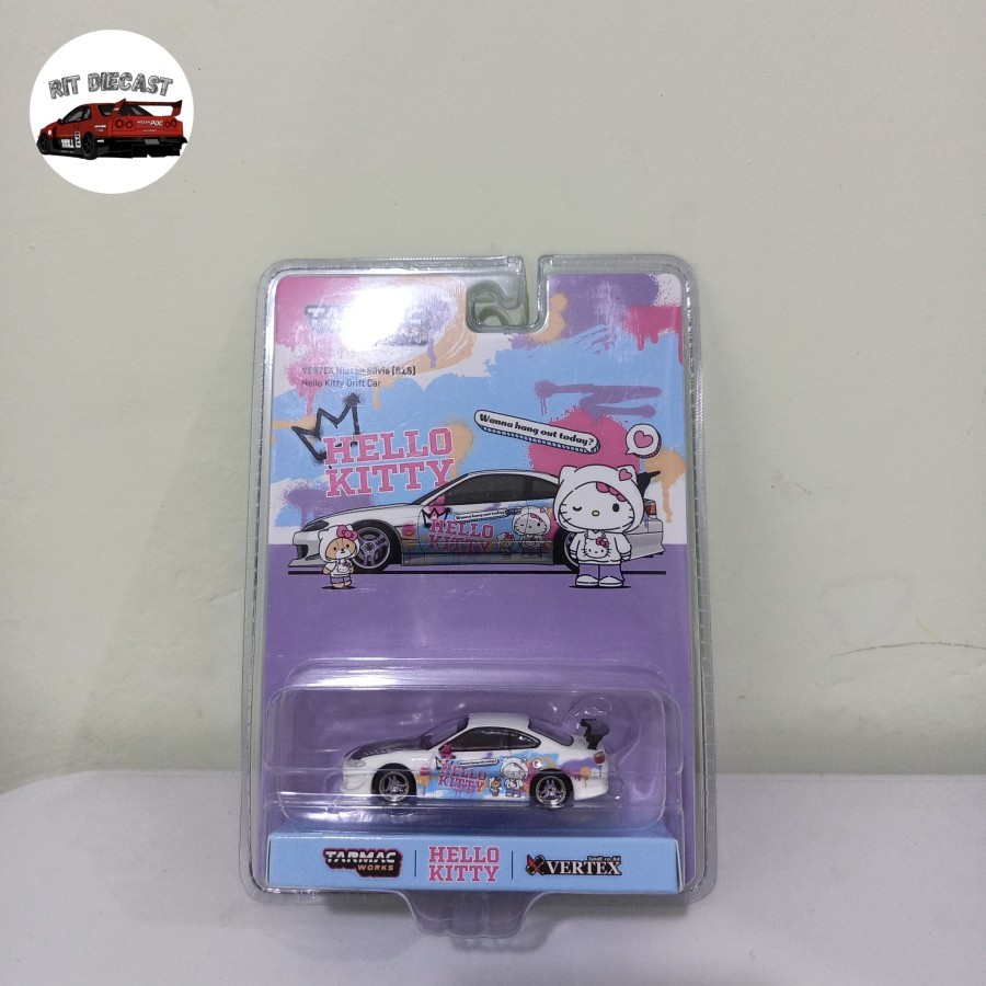 Tarmac Works Nissan Silvia S15 Hello Kitty