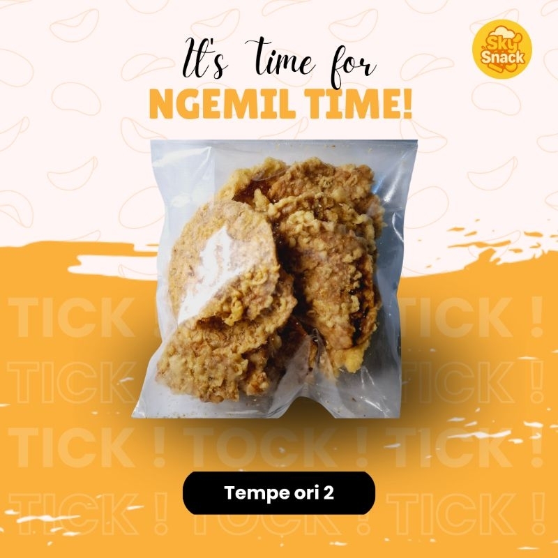 

Keripik Tempe Original 2 | Cemilan Tempe