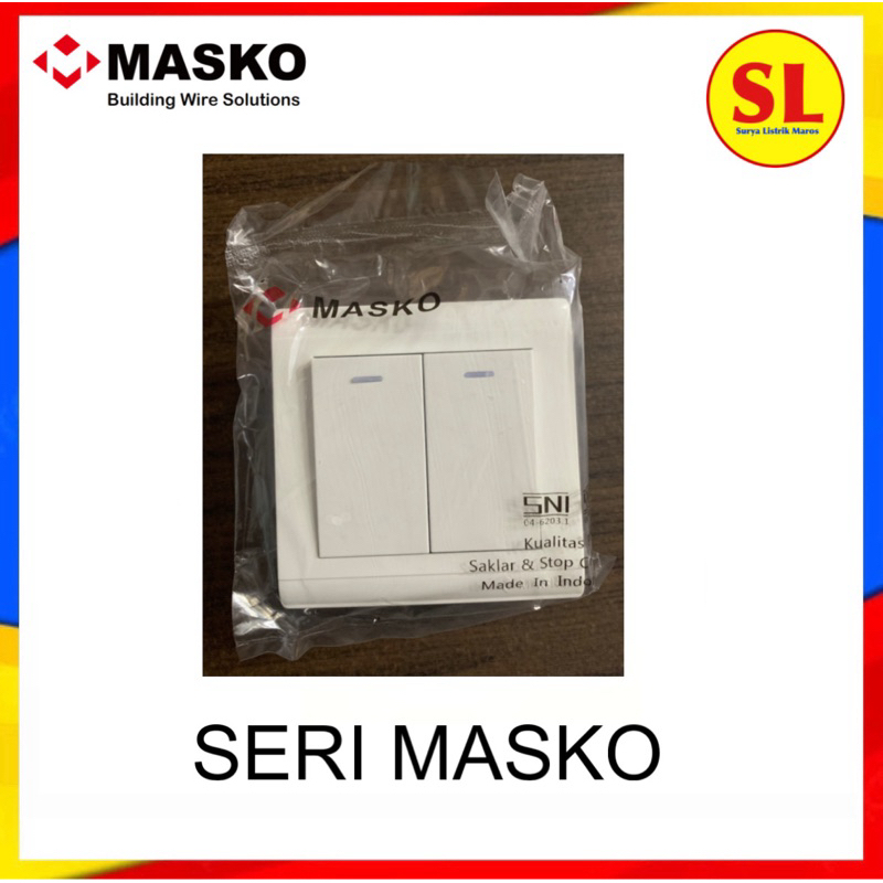 MASKO SERI SAKLAR MASKO OUTBOW / INBOW SAKLAR GANDA SAKLAR DOUBLE