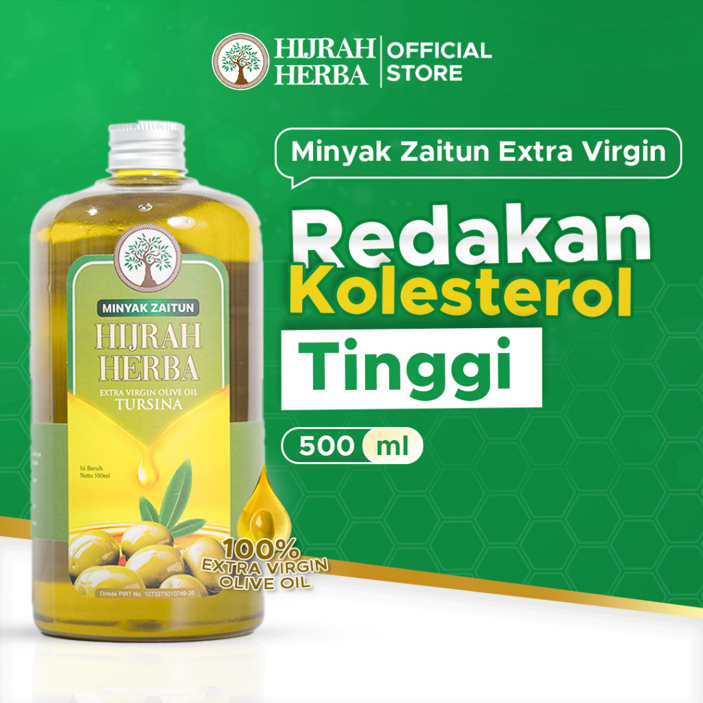 

Hijrah Herba Minyak Zaitun-Redakan Kolesterol Tinggi