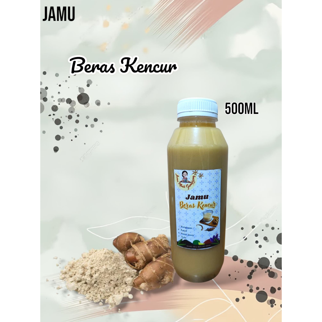 

Jamu Beras Kencur 500 ml (tanpa pemanis buatan dan tanpa pengawet)