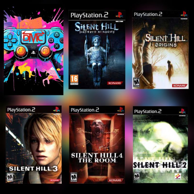 KASET PS2 SILENT HILL 2 4 DAN LAIN LAIN