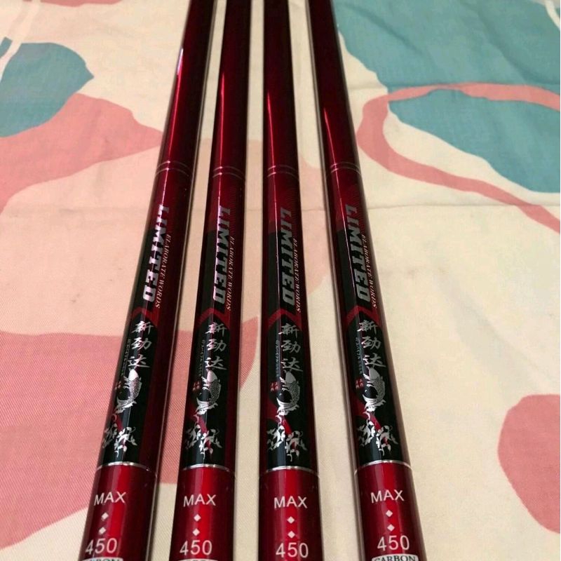 joran tegek x cross limited 360 ujung solid