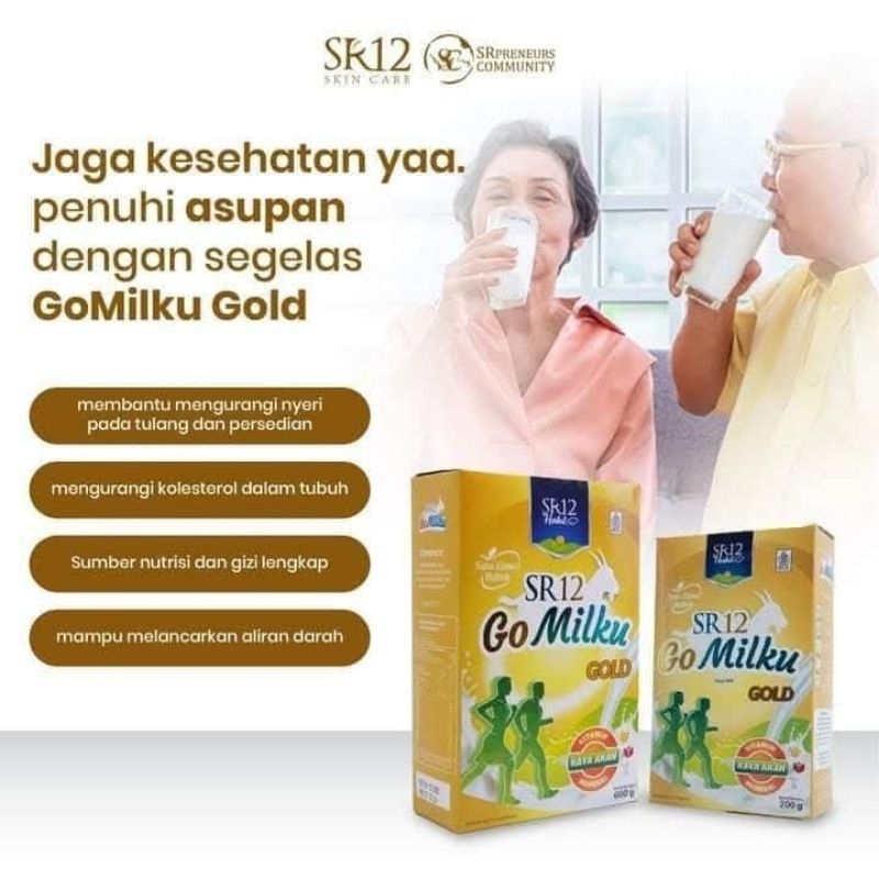 

Gomilku gold SR12 susu kambing etawa plus utk kesehatan tulang dan sendi, mencegah osteoporosis