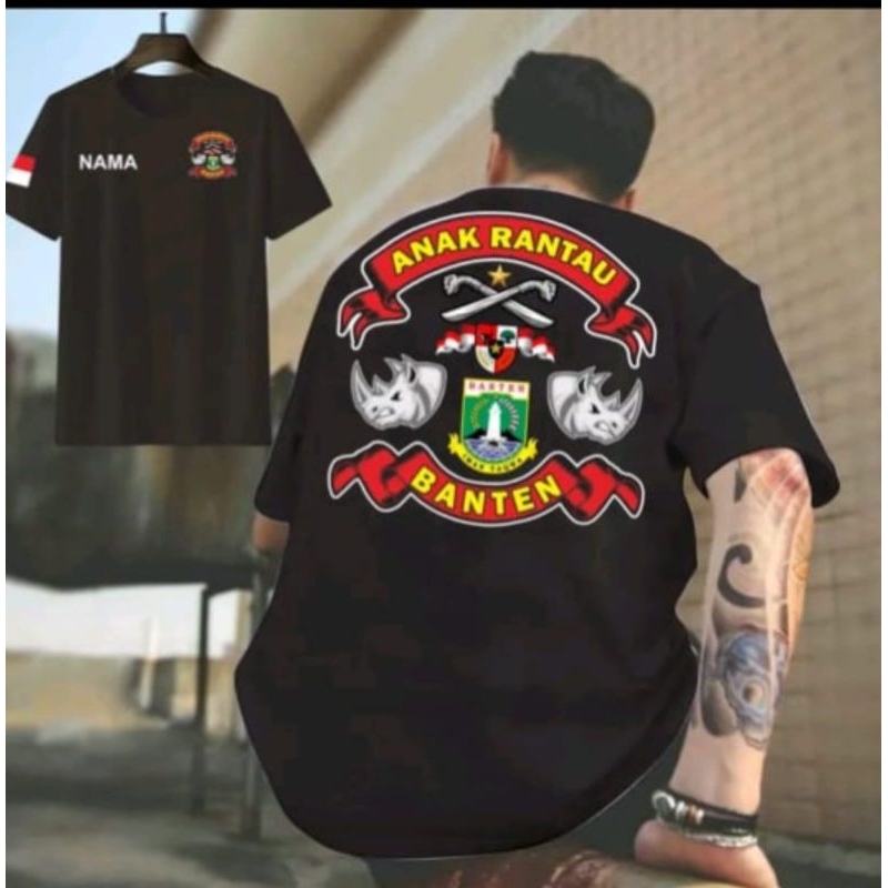 KAOS PRIA DISTRO ORIGINAL 100% II ANAK RANTAU BANTEN