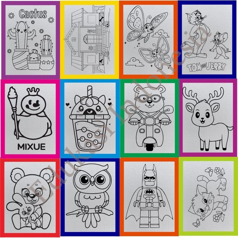 

Paket 50pcs styrofoam lukis anak 30×40×1 gabus lukis/styrofoam mewarnai