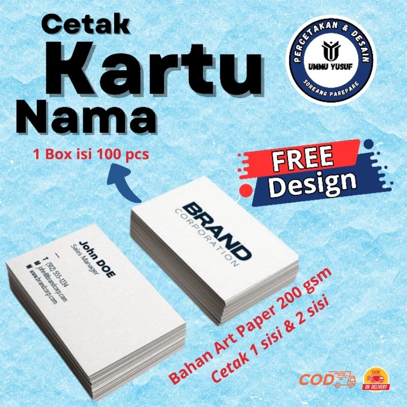 

Cetak Kartu Nama Costum Free Desain
