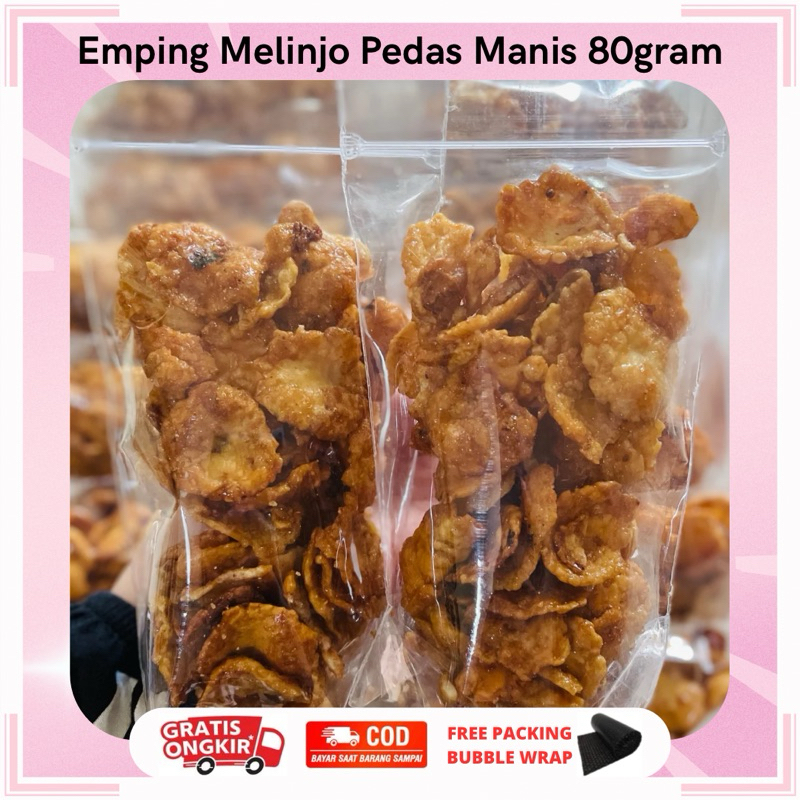 

EMPING MELINJO OMEGA KARAMEL 80GRAM | EMPING PEDAS MANIS KUALITAS SUPER