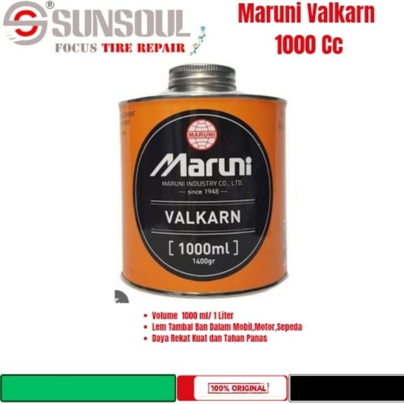 Maruni Valkarn 1000 ml- Lem Tambal Ban Tiptop Ban Dalam