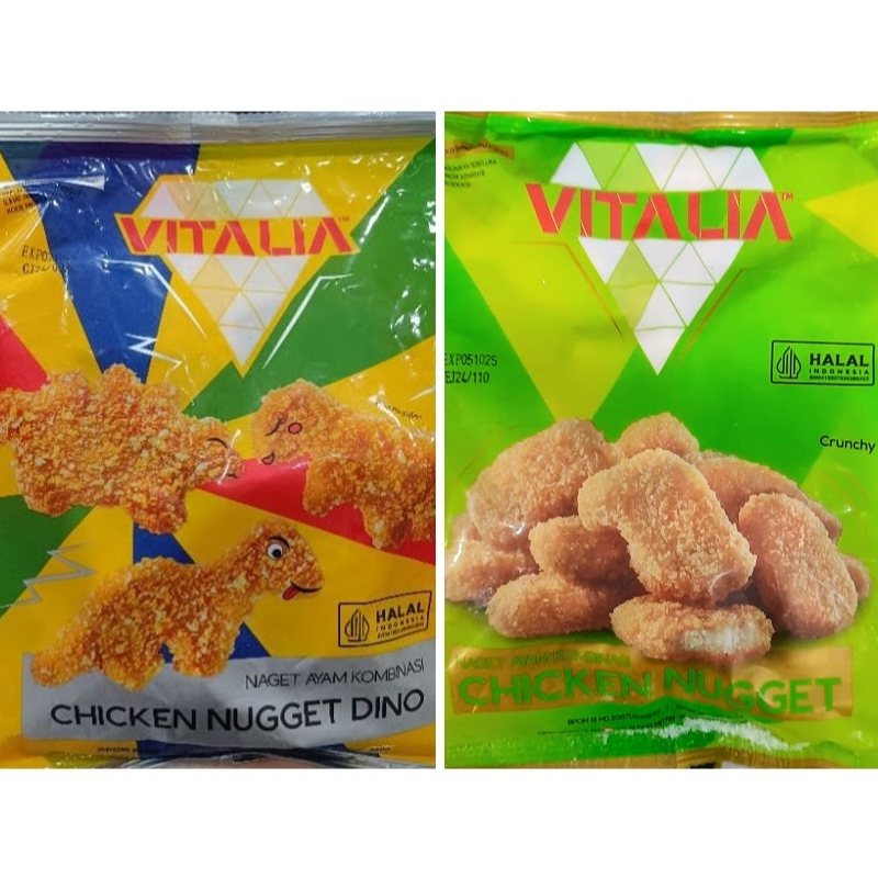 

Vitalia Chicken Nugget | Dino 350g & Original 500g