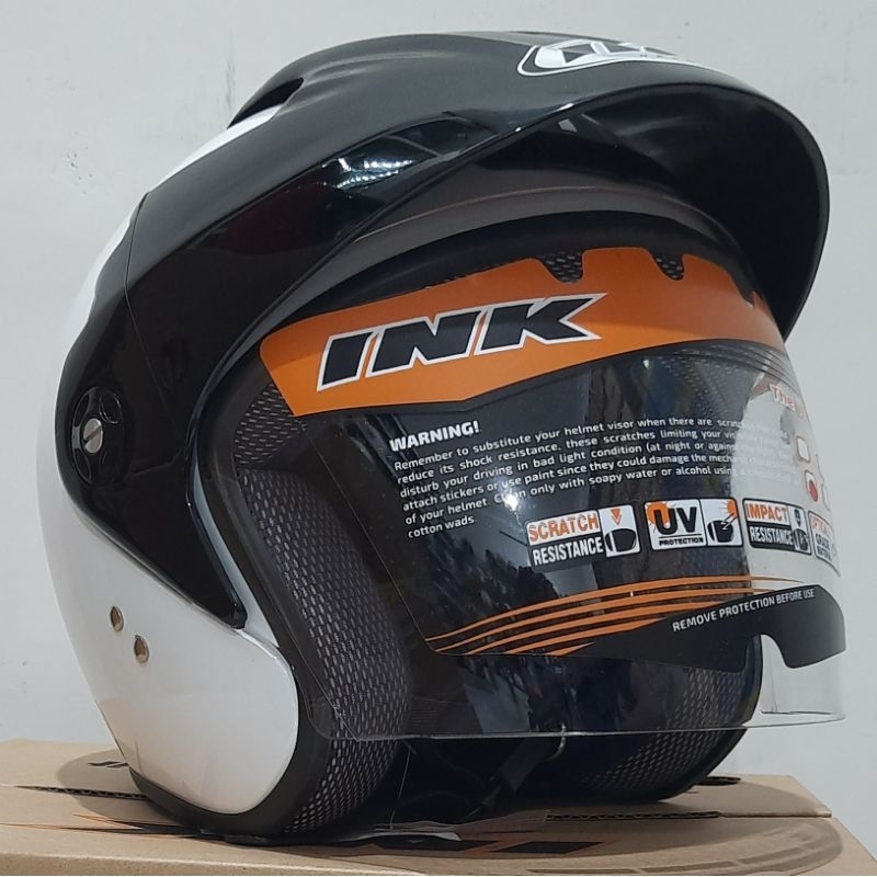Helm INK CX 390 Klasik Batman Original Half Face
