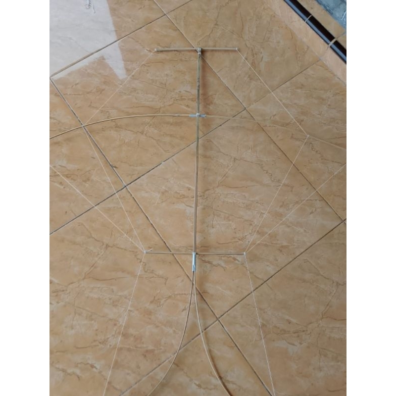 kerangka layangan cotek blolong knokdown
