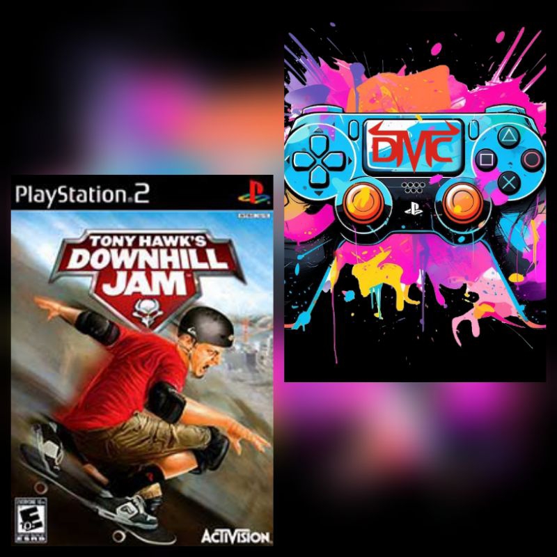 KASET PS2 TONY HAWK DOWNHILL JAM