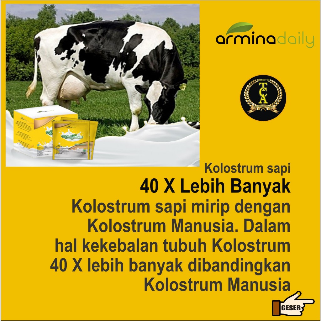 

Susu DailyStrum Atau Susu Kolostrum Arminadaily