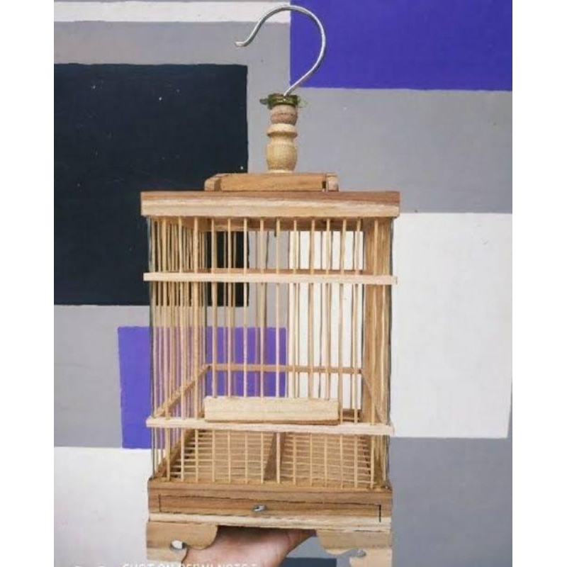 Sangkar mini burung kecil sudah finishing