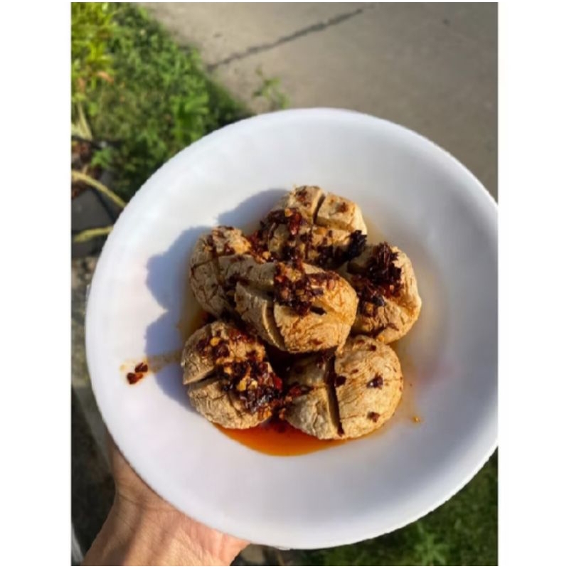 

[MURAH+VIRAL] Basreng mentah chili oil isi 6 butir basreng (COD)