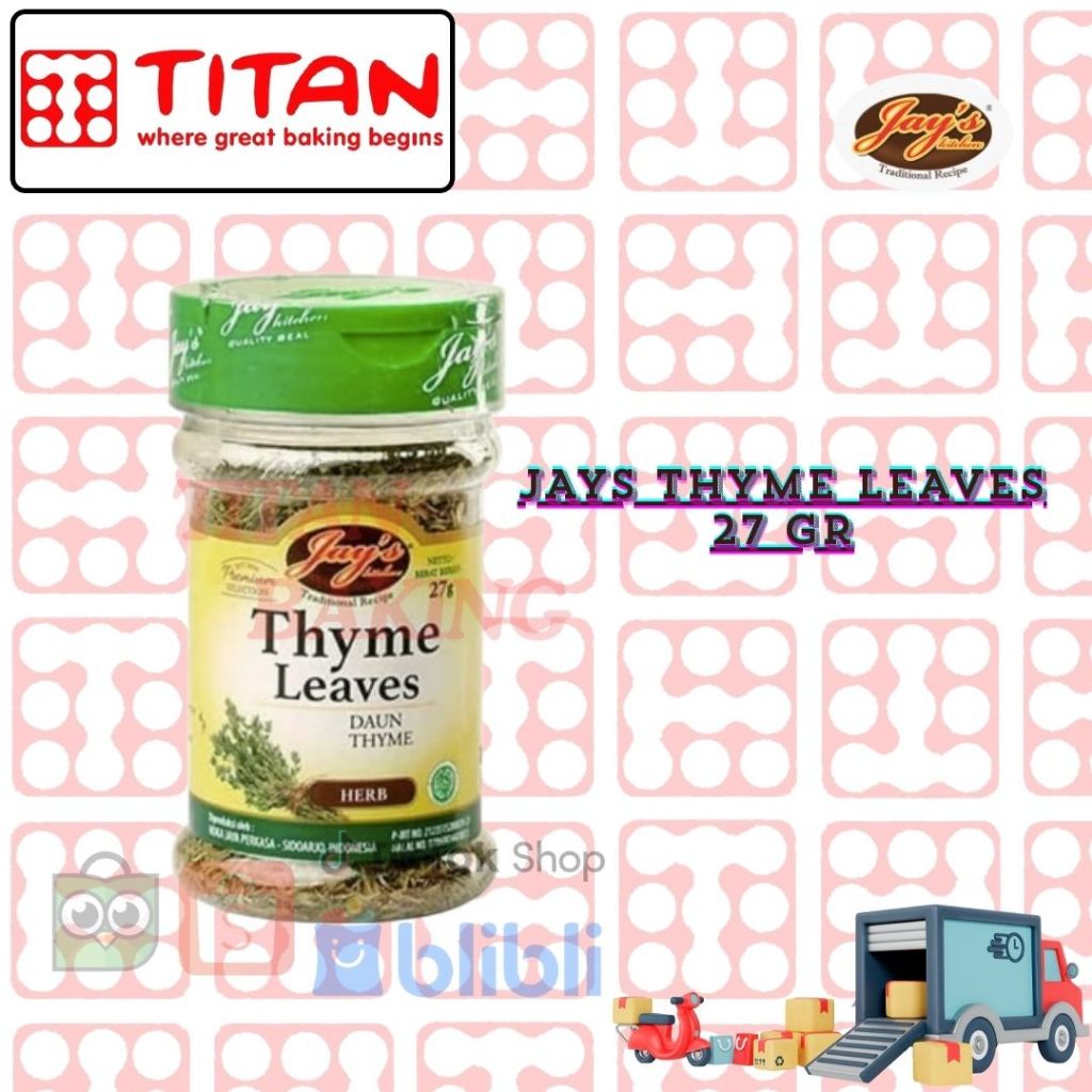 

JAYS THYME LEAVES UKURAN 27 GR