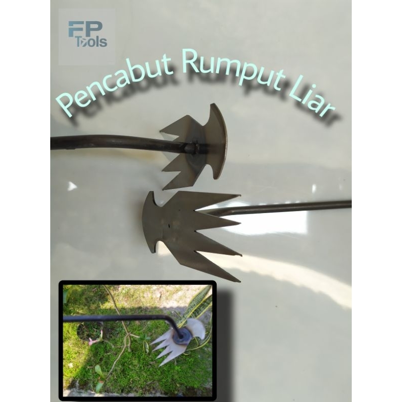 Alat pencabut rumput liar/gulma , multifungsi