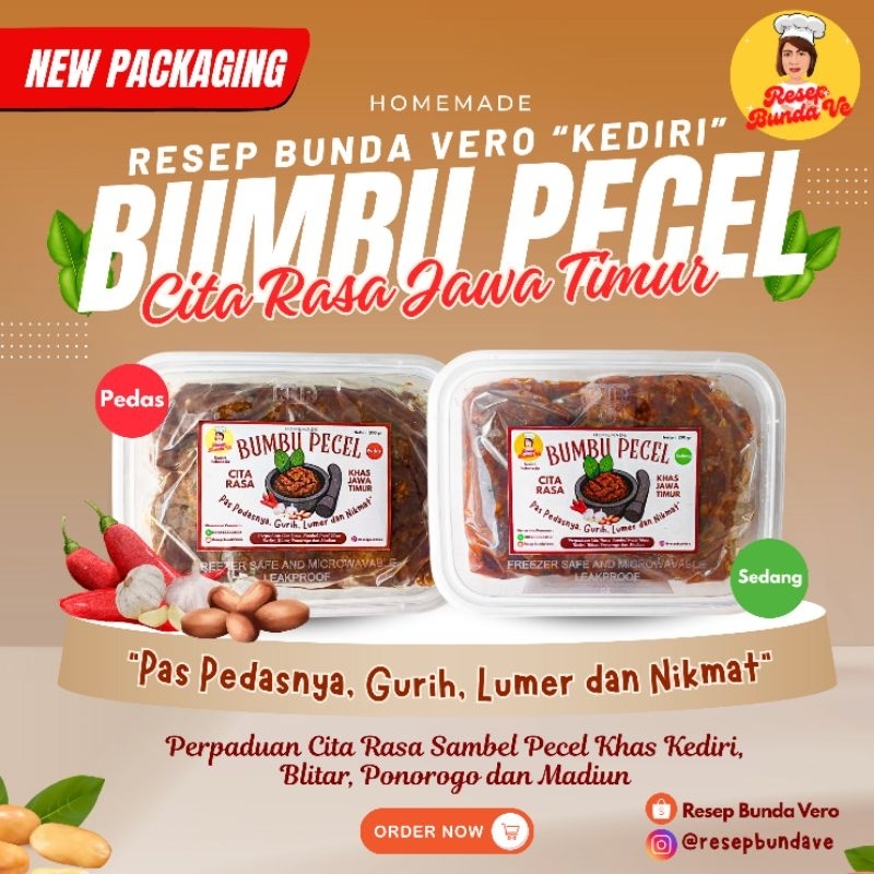 

Bumbu Pecel "Kediri" Khas Jawa Timur by Resep BundaVe