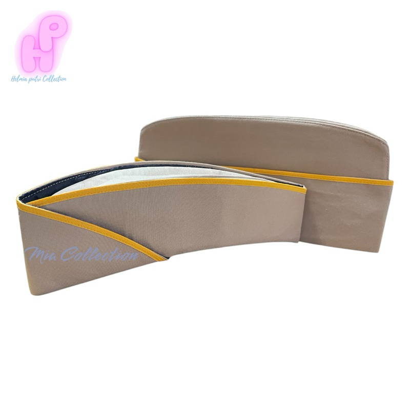 Topi Mut / Mutz ASN / PEMDA / PNS LIS KUNING PRIA - WANITA