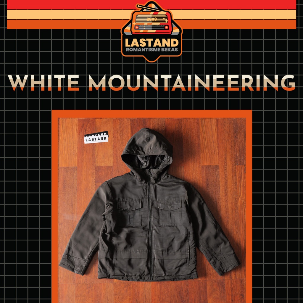 Jaket Uniqlo Kids White Mountaineering