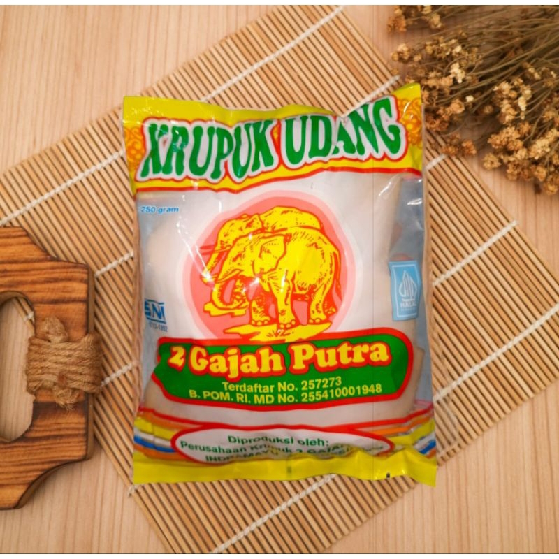 

KRUPUK UDANG CAP 2 GAJAH PUTRA