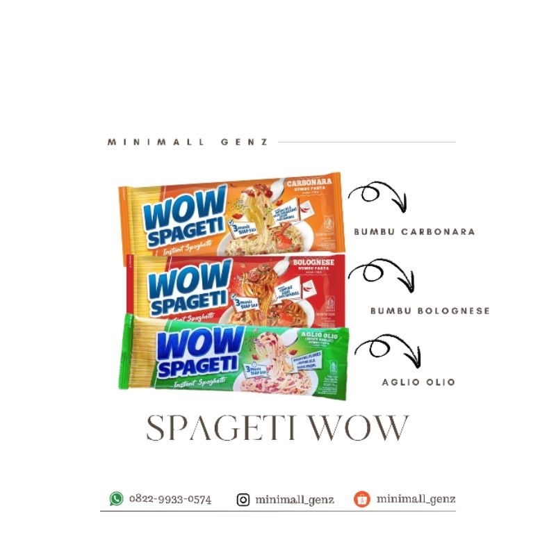 

Spageti Wow 3 Varian
