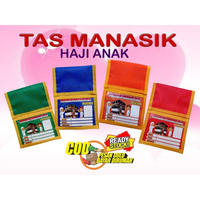 Tas manasik haji buat anak TK dan Paud