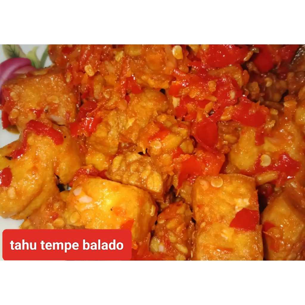 

[PROMO] LAUK RUMAHAN TEMPE TAHU BALADO