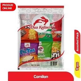

DUA KELINCI CAMILAN ASSORTED PACK 12 PCS