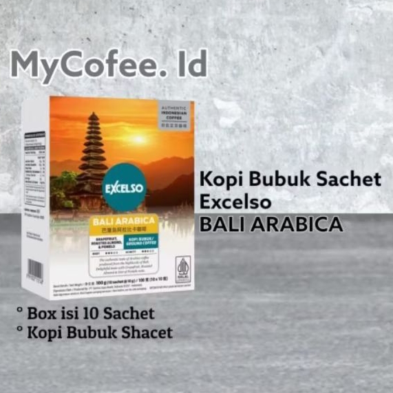 

Kopi Bubuk Excelso Bali Arabica- Kopi Sachet Excelso