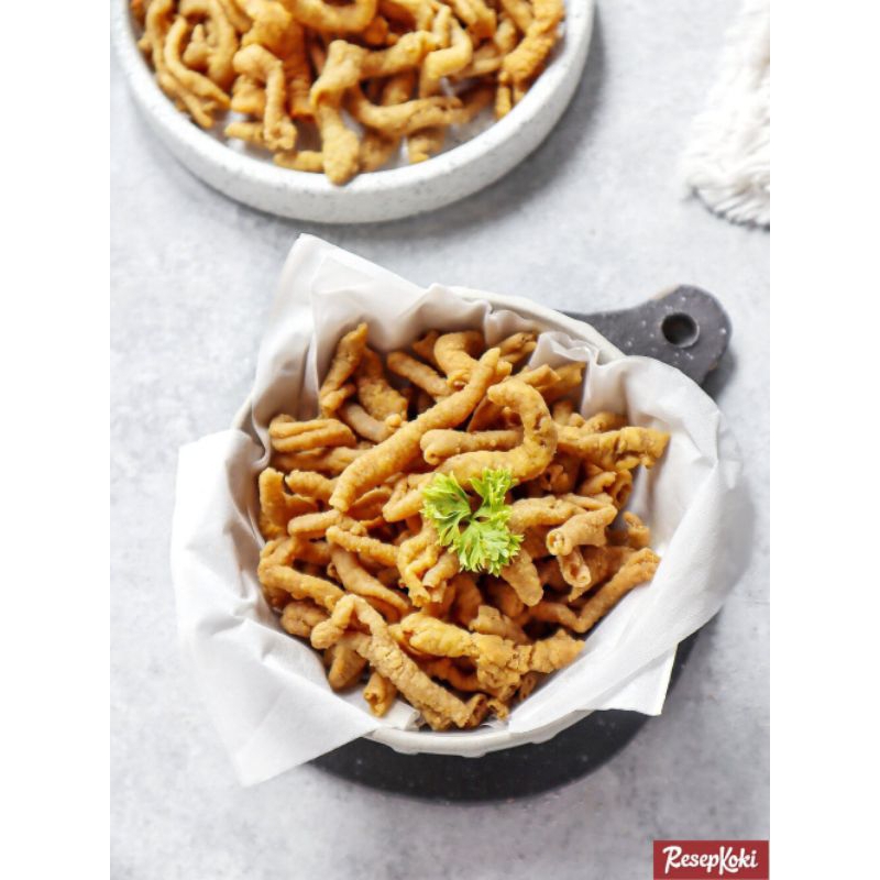 

KERIPIK USUS AYAM CRISPY rasa Original 250 gr