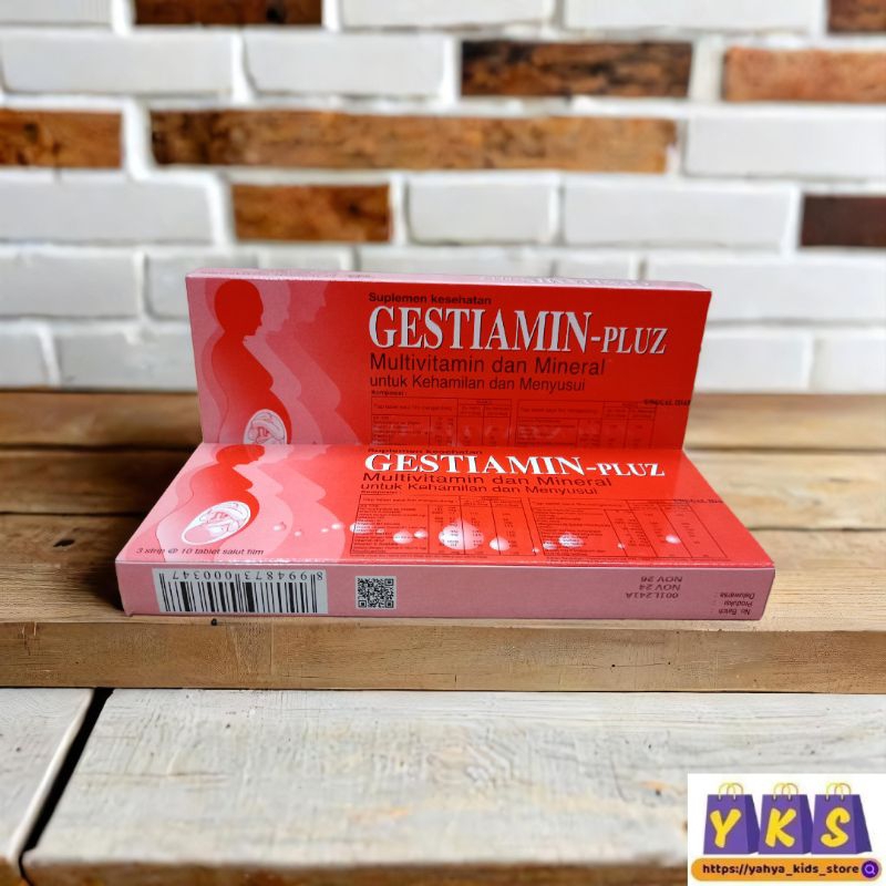 GESTIAMIN Pluz Suplemen Ibu Hamil Exp Date Januari 2026