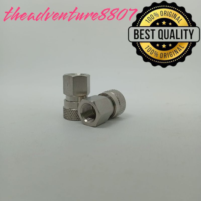 Mini kupler betina drat dalam, Mini kupler import stainless, Mini kupler betina