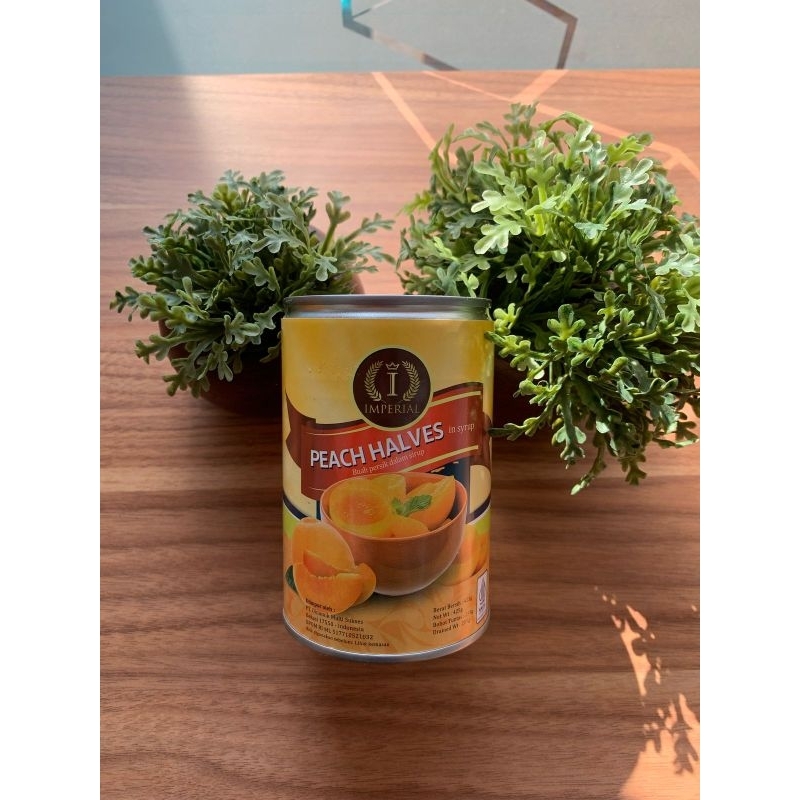 

IMPERIAL PEACH HALVES 425G
