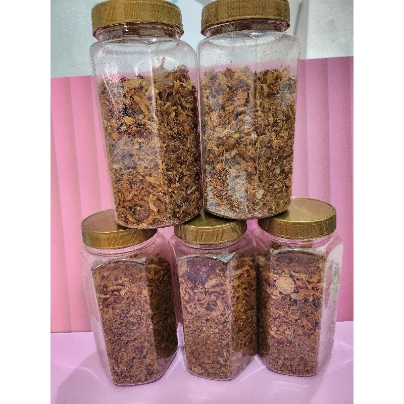 

Bawang Goreng Crispy 150 gram taburan nasi uduk, bakso ,daging semur,dll