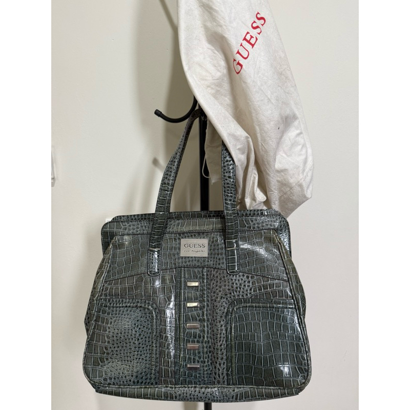 Green Vintage Guess Bag