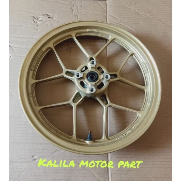 Velg racing depan Vario 125 150 gold original