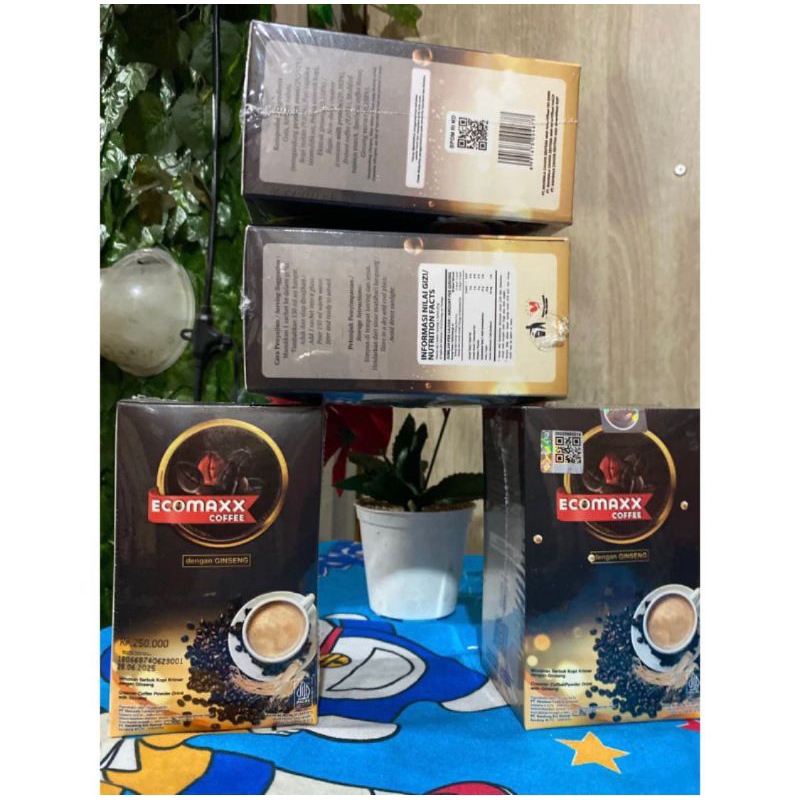 

ecomax coffe orginal 1box isi 10 shacet