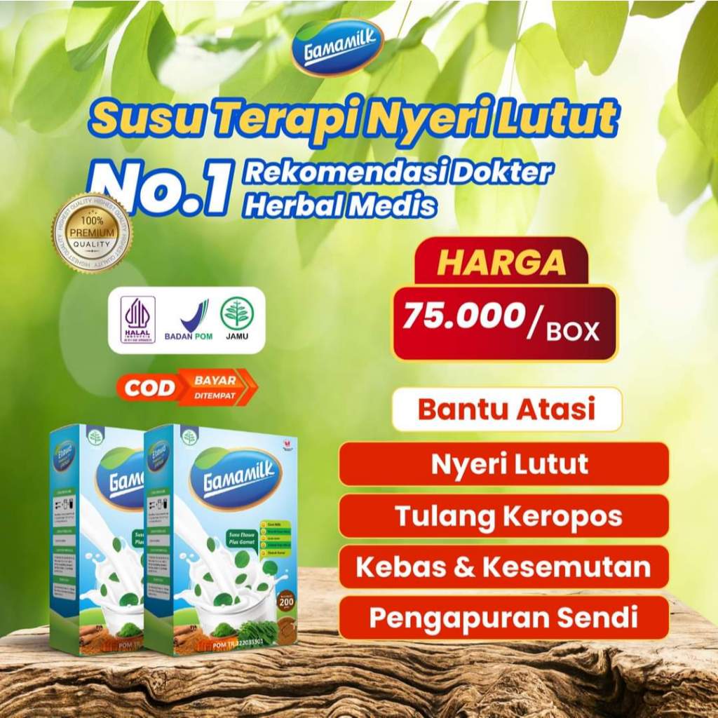

SUSU ETAWA (1 box) - Susu Kambing Herbal Untuk Atasi Nyeri Sendi & Tulang