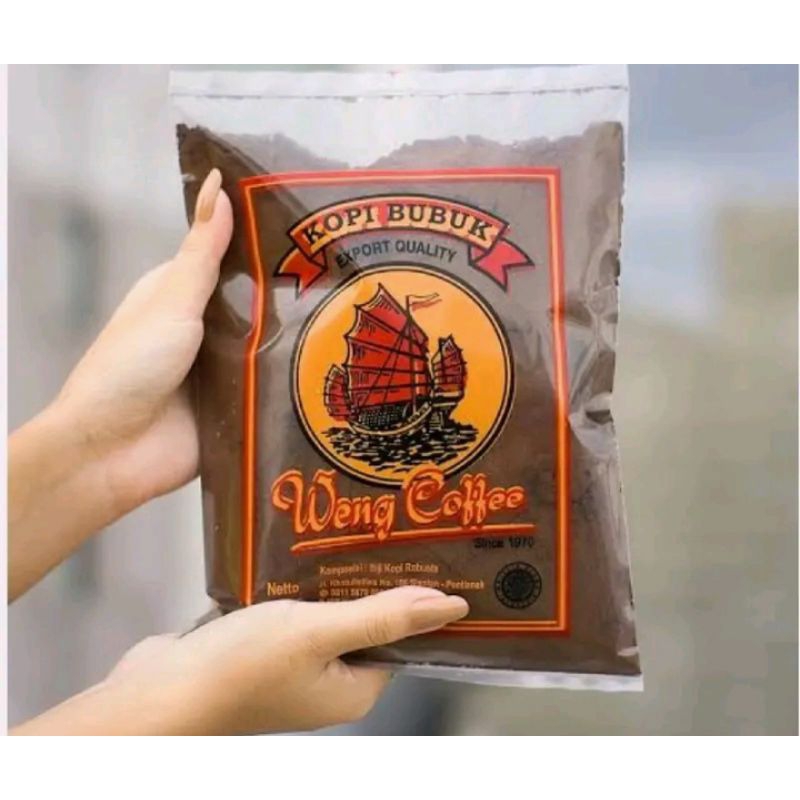 

Kopi Bubuk Original murah khas pontianak Weng Coffee 1kg