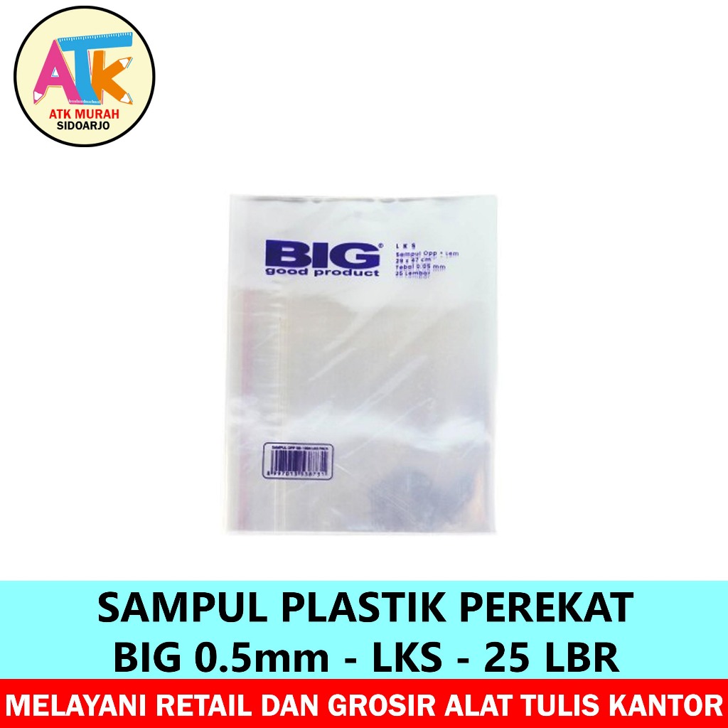 

SAMPUL OPP DLX 0.5 BIG 1004 LKS LEM