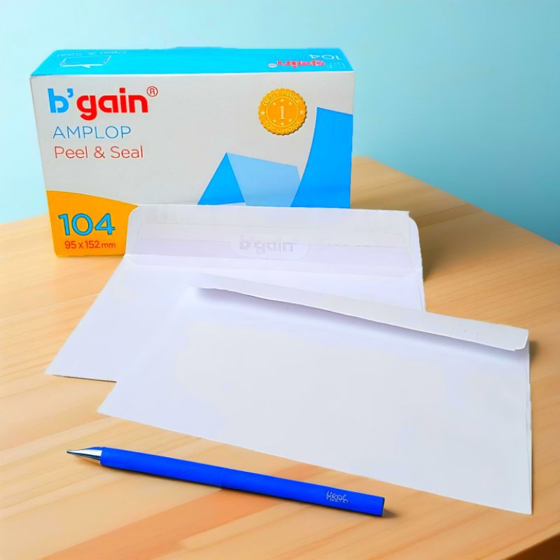 

Amplop Mini Dengan Perekat Kering Original B'GAIN