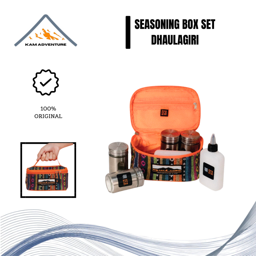 Dhaulagiri seasoning box set - kotak bumbu set - kotsl bumbu camping outdoor