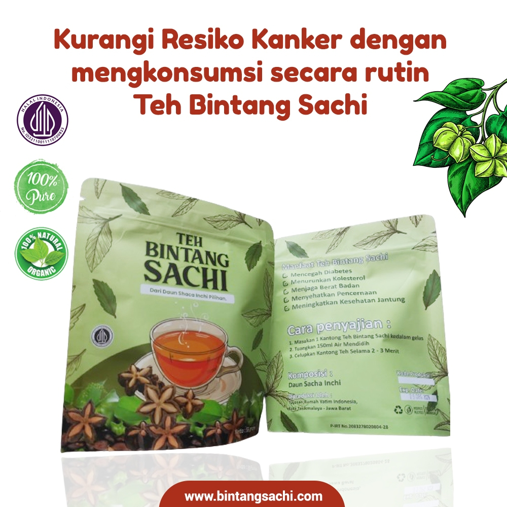 

Sachi _ Teh Herbal Bintang Sacha Inchi Mengurangi Kangker